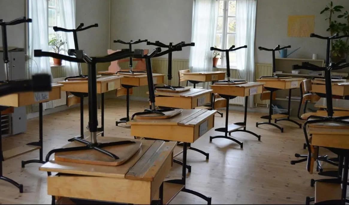 Många elever i de svenska skolorna saknas efter sommarlovet. Foto: Eva Sagerfors
