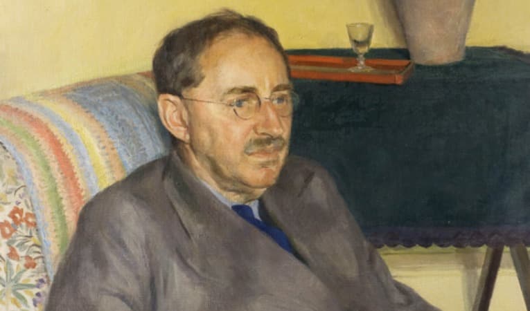 E.M. Forster porträtterad av Edmund Nelson. Foto: Wikimedia Commons