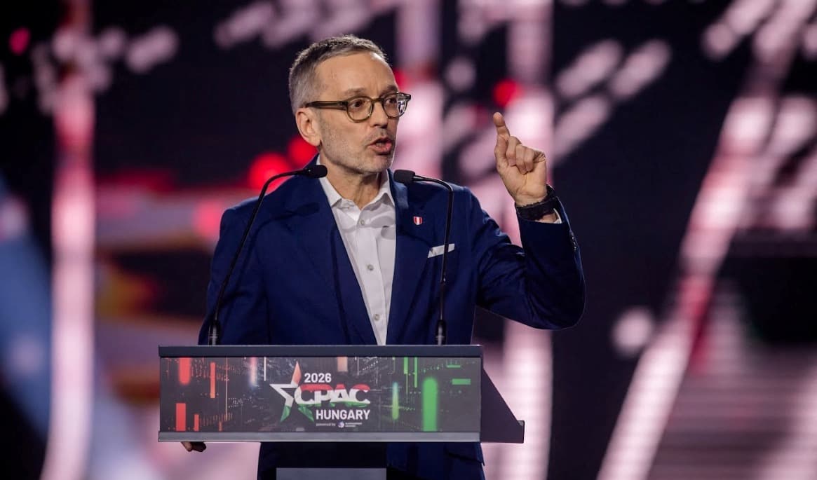 Herbert Kickl, partiledare för FPÖ. Foto: Gergely Besenyei/AFP via Getty Images