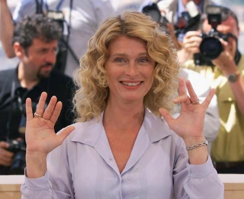 Lena Endre under en filmfestival i Cannes år 2000. (Foto: Gerard Julien/AFP)