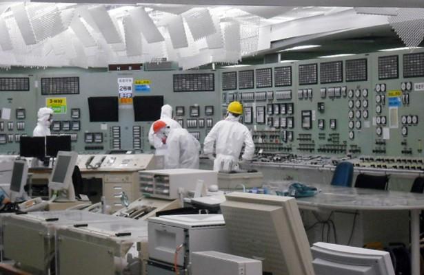 Kontrollrummet till den andra reaktorn på Fukishimas första kärnkraftverk den 26 mars 2011. (Foto: TEPCO via Jiji Press/ AFP PHOTO/ HO)