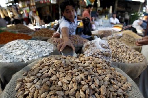 Studier visar att nötter skyddar hälsan. (Foto: Mohammed Abed/AFP) 