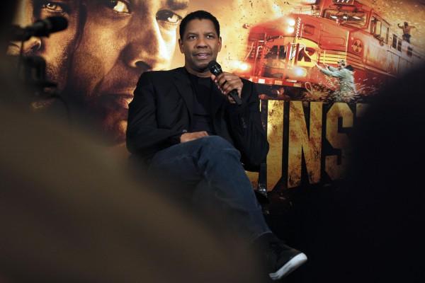 Denzel Washington från filmen "Unstoppable". (Foto: AFP / Joel Saget)