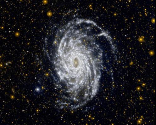 NGC 6744 är en av de galaxer som är mest lik Vintergatan i de mer näraliggande delarna av universum. (Foto: AFP(Nasa/JLP-Caltech)