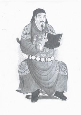 General Yue Fei är symbol av lojalitet som bestått. (Illustratör: Yeuan Fang, Epoch Times) 