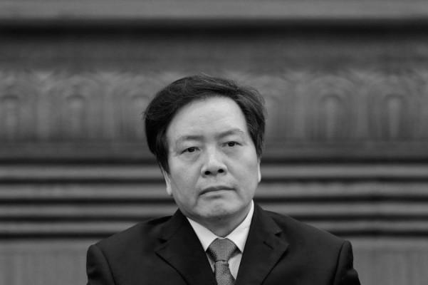 Zhou Benshun, partisekreterare i Hebeiprovinsen vid ett möte i Peking i mars i år. Den 24 juli meddelades att Zhou gripits för disciplinöverträdelser, något som brukar betyda korruption. (Lintao Zhang/Getty Images)