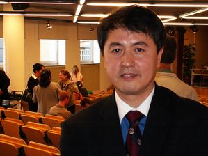 Erping Zhang från Falun Gong Information Centre. (foto: Hans Bengtsson/ Epoch Times Sverige)