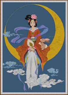 

I de kinesiska legenderna berättas det om den vackra gudinnan Chang'e och varför hon valde att bli månens väktare. (ivizlab.sfu.ca)                                                                                        