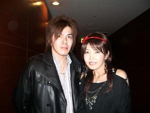 Toshihito Yasui från Osaka i Japan med flickvännen Hui Ling från Kina. (Foto: Liliana Yap/The Epoch Times)