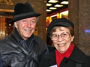 Jerry Ames och hans partner Adorama på föreställningen Splendor. (Foto: Jan Jekielek/The Epoch Times)