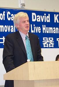 Förre kanadensiske parlamentsledamoten David Kilgour (Foto: Daniel Wang/Epoch Times)