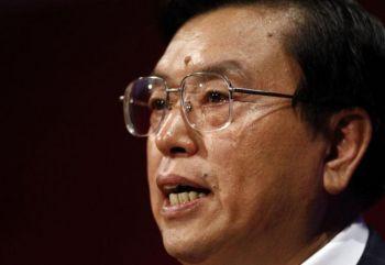 Kinas vice premiärminister Zhang Dejian åtalades under ett Australienbesök i november 2005, för tortyr och mord i Kinas tvångsarbetsläger. (Foto: Handelskammaren i Hamburg)