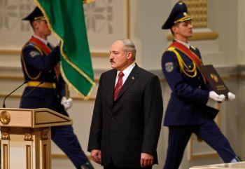 Vitrysslands president Alexander Lukasjenko. Lukasjenkos offer förbereder stämning mot honom för hans brott mot mänskligheten. (Foto: Sergei Grits/Getty Images)