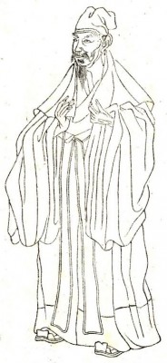 En skiss av Sima Guang, en välkänd profil i Kinas historia. (Public domain image)