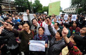 Antijapansk demonstration i Peking den 18 september. (Foto: Frederic J Brown/ AFP/ Getty Images)