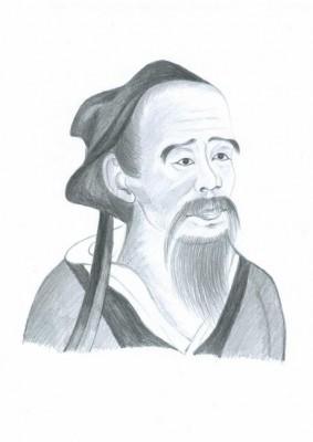 Hua Tuo, pionjären inom kirurgin i Kina. (Illustration: Yeuan Fang, Epoch Times)