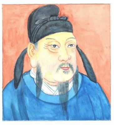 Kejsare Gaozu - Li Yuan styrde med överseende och tolerans. (illustratör: Kiyoka Chu, Epoch Times) 