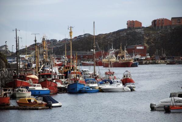 Hamnen i Grönlands huvudstad Nuuk. (Foto: Slim Allagui Vie, Getty Images)