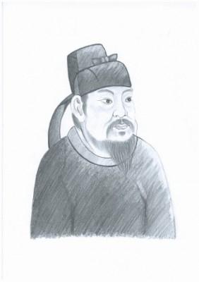 Yan Zhenqing var en lojal och upprätt kalligraf. (Illustratör: Yeuan Fang, Epoch Times)
