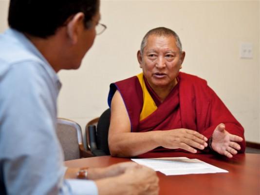 Kirti Rinpoche. (Foto: Amal Chen/The Epoch Times)