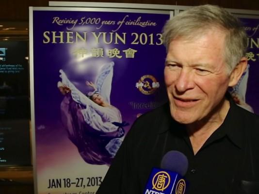 Bradley Michael Thalken var mycket imponerad efter att ha sett Shen Yun Performing Arts den 20 januari i Kalifornien. (Foto: Chang Yiyuan / Epoch Times)