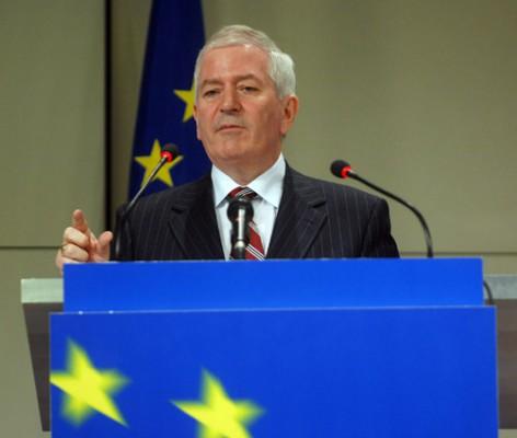Charlie McCreevy, EU-ansvarig för intern marknad och tjänster (Foto: CE | Brussels - EC/Berlaymont)