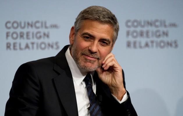 George Clooney på en resa till Sydsudan. (Foto: AFP/Don Emmert)
