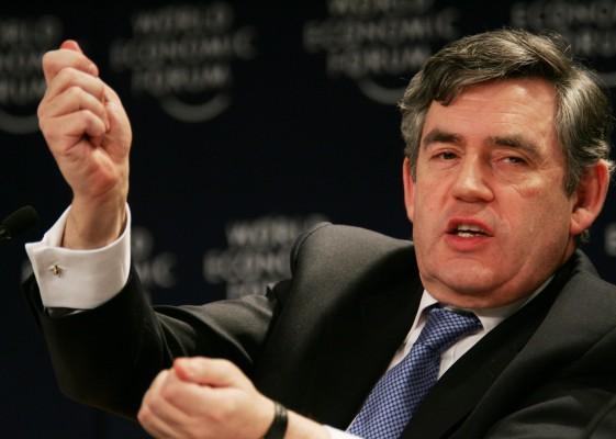 Gordon Brown, trolig efterträdare till Tony Blair. (Foto: AFP/Pierre Verdy)