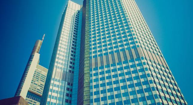 Europeiska centralbanken (ECB) i Frankfurt, Tyskland. (Foto: Shutterstock)