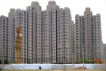 Ett område med nybyggda fastigheter i Peking. (Foto: Getty Images)