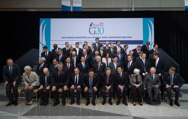 Vid helgens G20-möte i Ankara träffas finansministrarna för att diskutera det ekonomiska världsläget. Foto: Nicholas Kamm 