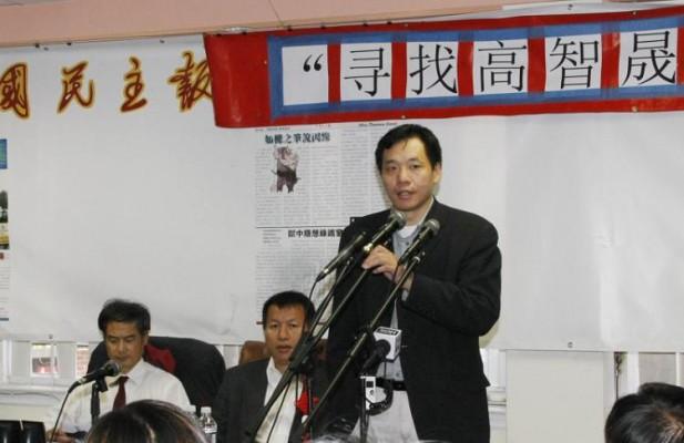 Tang Boqiao, värd för seminariet. (Foto: Shi Jing/The Epoch Times)
