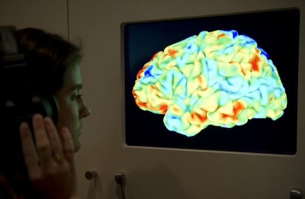 Vår gåtfulla hjärna har fantastiska förmågor men är också ett komplicerat organ. Ännu finns inget botemedel för demenssjukdomar men ju tidigare man kan upptäcka dem desto bättre hjälp och vård kan man ge patienter. Tester av ordbearbetning kan vara värdefulla för att upptäcka demens, speciellt i kombination med neurofysiologiska tester, elektroencefalogram och undersökning med magnetkamera. På bilden ser vi en bild av hjärnan som tagits med magnetkamera. (Foto: AFP/Miguel Medina)