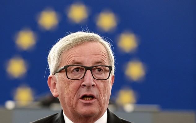 EU-kommissionens ordförande Jean-Claude Juncker höll på onsdagen sitt första "state of the union-tal" i EU-parlamentet. Foto: Frederick Florin /AFP/ Getty Images