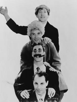 Bröderna Marx, Chico, Harpo, Groucho, och Zeppo (1931)(Foto: Wikipedia)
