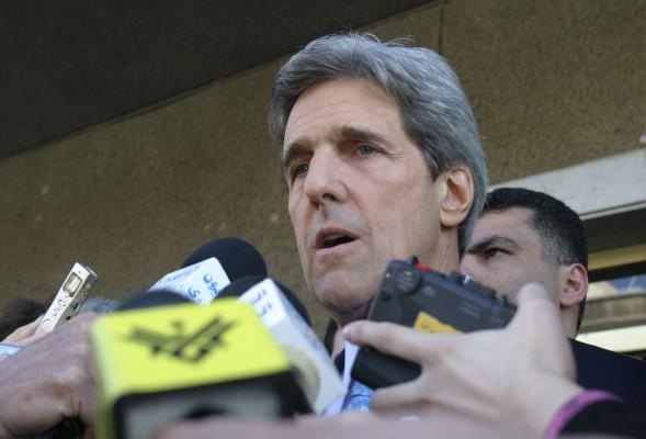 John Kerry ställer inte upp i nästa presidentval i USA. (Foto:AFP/Louai Beshara)