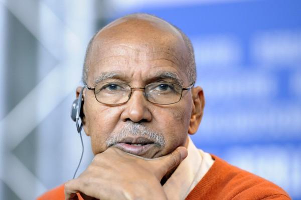 Somaliske författaren Nuruddin Farah var en av de medverkande på bokmässans seminarium "Afrika - ett spektrum av verkligheter". (Foto: AFP/Axel Schmidt)