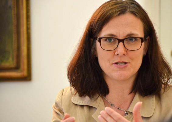 Cecilia Malmström omvald till Sveriges EU-kommissionär för fem år framåt. (Foto: Europeiska unionen)