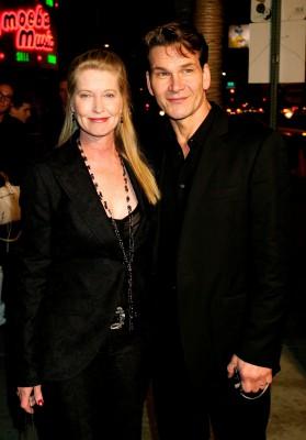 Patrick Swayze med hustrun Lisa Niemi i Los Angeles 2004.  (Foto: (Giulio Marcocchi/Getty Images)
