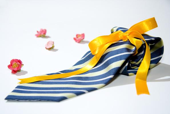 En slips (helst blå) är enligt statistiken den vanligaste farsdag-presenten. (Foto: Sofia Partanen/Epoch Times)