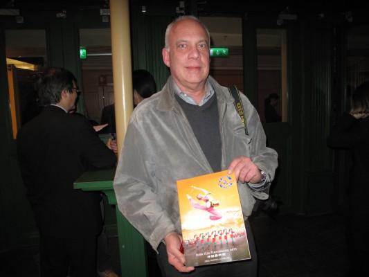 Steven Löwenrud såg Shen Yun Performing Arts föreställning i Stockholm. (Foto: Epoch Times)
