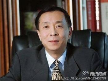 Tao Liming, vd för Postal Savings Bank of China (PSBC), greps nyligen misstänkt för korruption (Foto: Tencent Weibo)