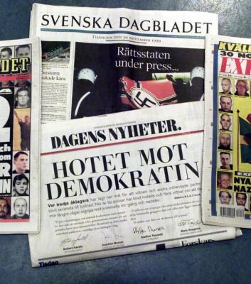 Svenska dagstidningar (bilden har inget samband med artikeln) (Foto: AFP/Scanpix Sweden)