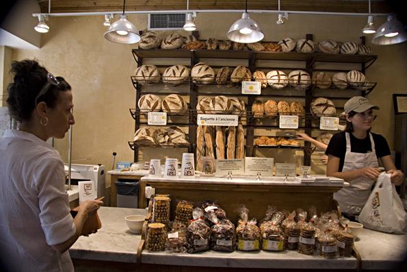 Bröd är kärnan i Le Pain Quotidiens verksamhet och filosofi. (Foton: Sofia Partanen/Epoch Times)
