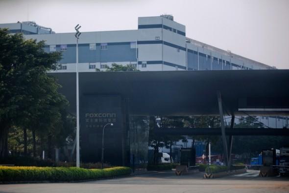 Apples kontraktstillverkare elektronikföretaget Foxconn International Holdings fabrik i Shenzhen, Kina, 28 november 2010. (Foto: Daniel Berehulak/Getty Images)