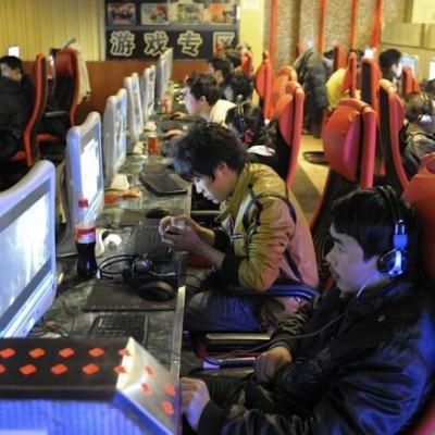 Internetcafé i Kina. Foto: Liu Jin/AFP/Getty Images