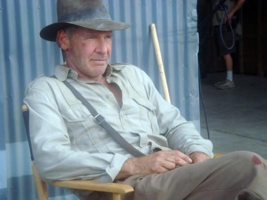 Harrison Ford har intagit rollen som Indiana Jones i en ny film som har svensk biopremiär 22 maj. I dag släpps en dvd-box med de tidigare filmerna med den äventyrlige hjälten. (Foto: AFP)
