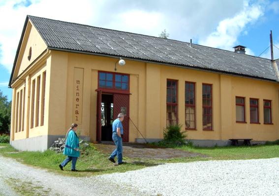 Långbans mineralmuseum.
