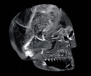 En av de kontroversiella kristallskallarna visas på British Museum. (Foto: AFP/Getty Images)