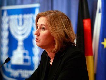 Israels uttrikesminister Tzipi Livni under utrikesministeriets konferens i Jerusalem, 5 oktober 2008. (Uriel Sinai/Getty Images)